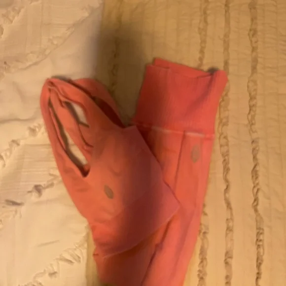 Coral Free People Good Karma set - Picture 3 of 3